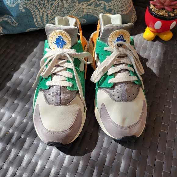 NIKE 2016 AIR HUARACHE RETRO 852628 300 PINE GREEN 10 FORCE 1 180 95 MAX PRESTO - Picture 2 of 7